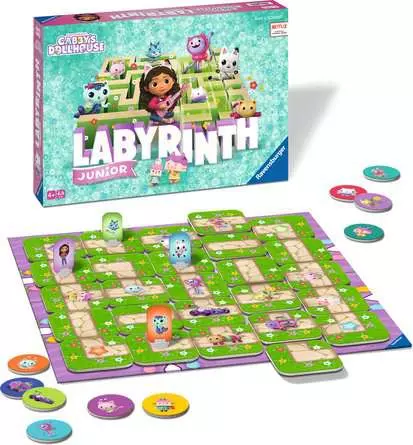 Gabby's Dollhouse Junior Labyrinth - Kinderspiel ab 4 Jahren