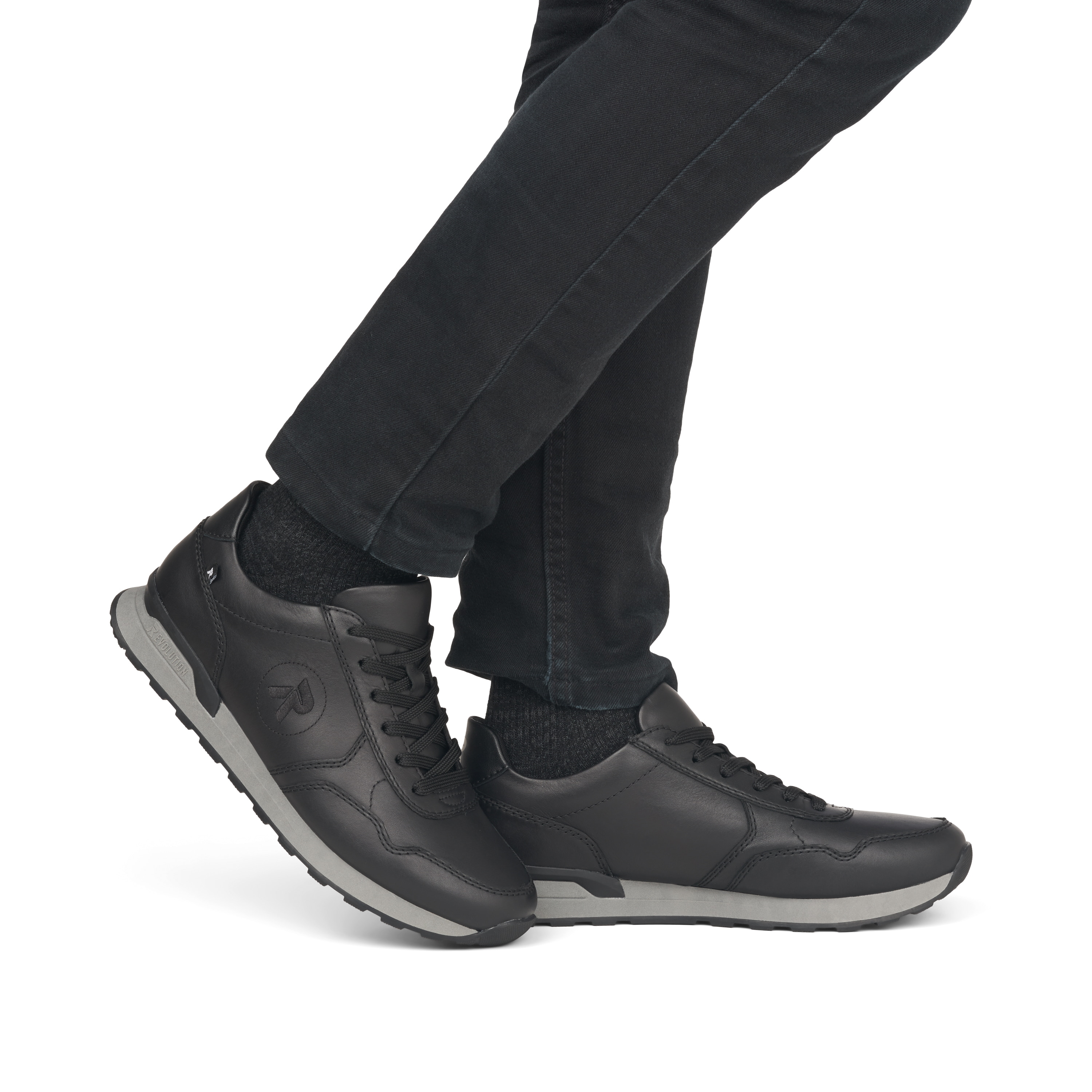Rieker Herren Sneaker Low night black