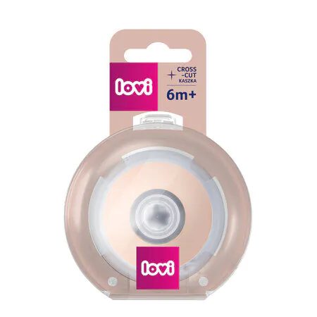 Θηλή ταΐσματος Lovi Dynamic Lovi Mammafeel 6m+ χυλός