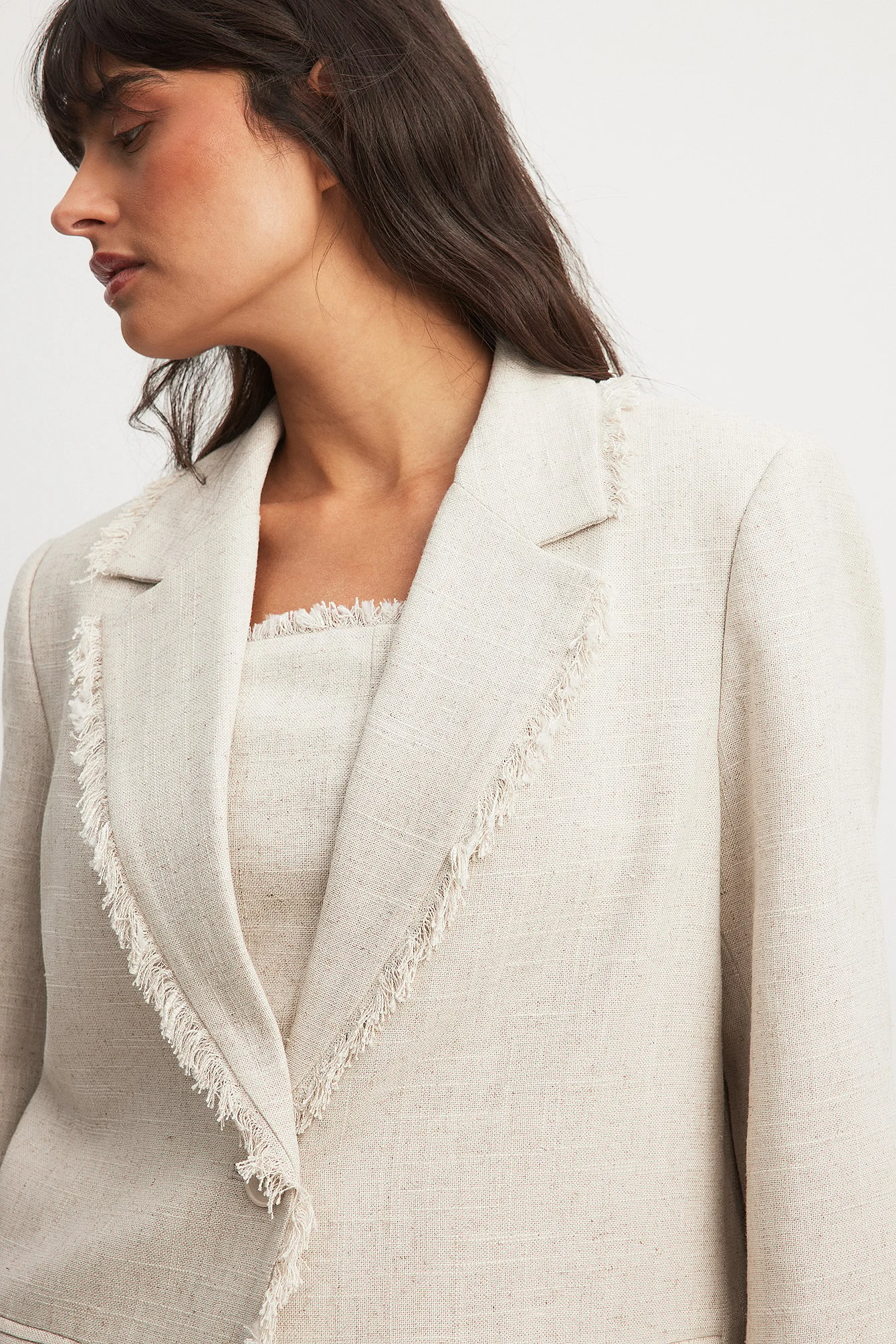 Oversized Fringe Blazer