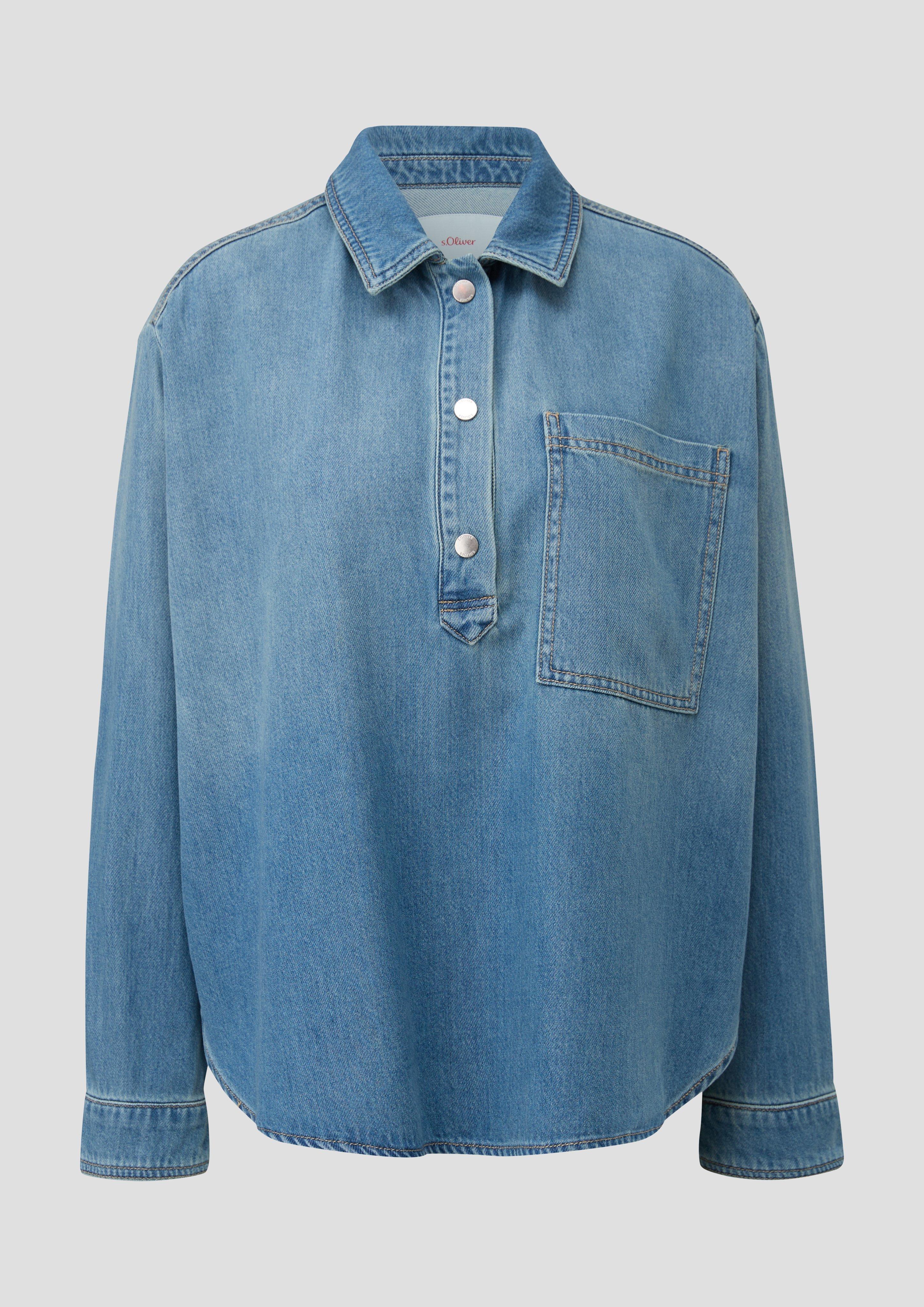 Jeans-Overshirt im Loose Fit  2140995-56Z2