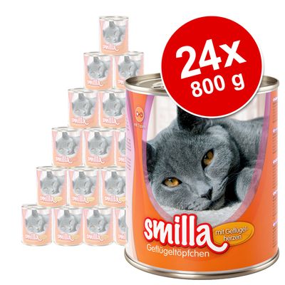 Sparpaket Smilla Geflügeltöpfchen 24 x 800 g