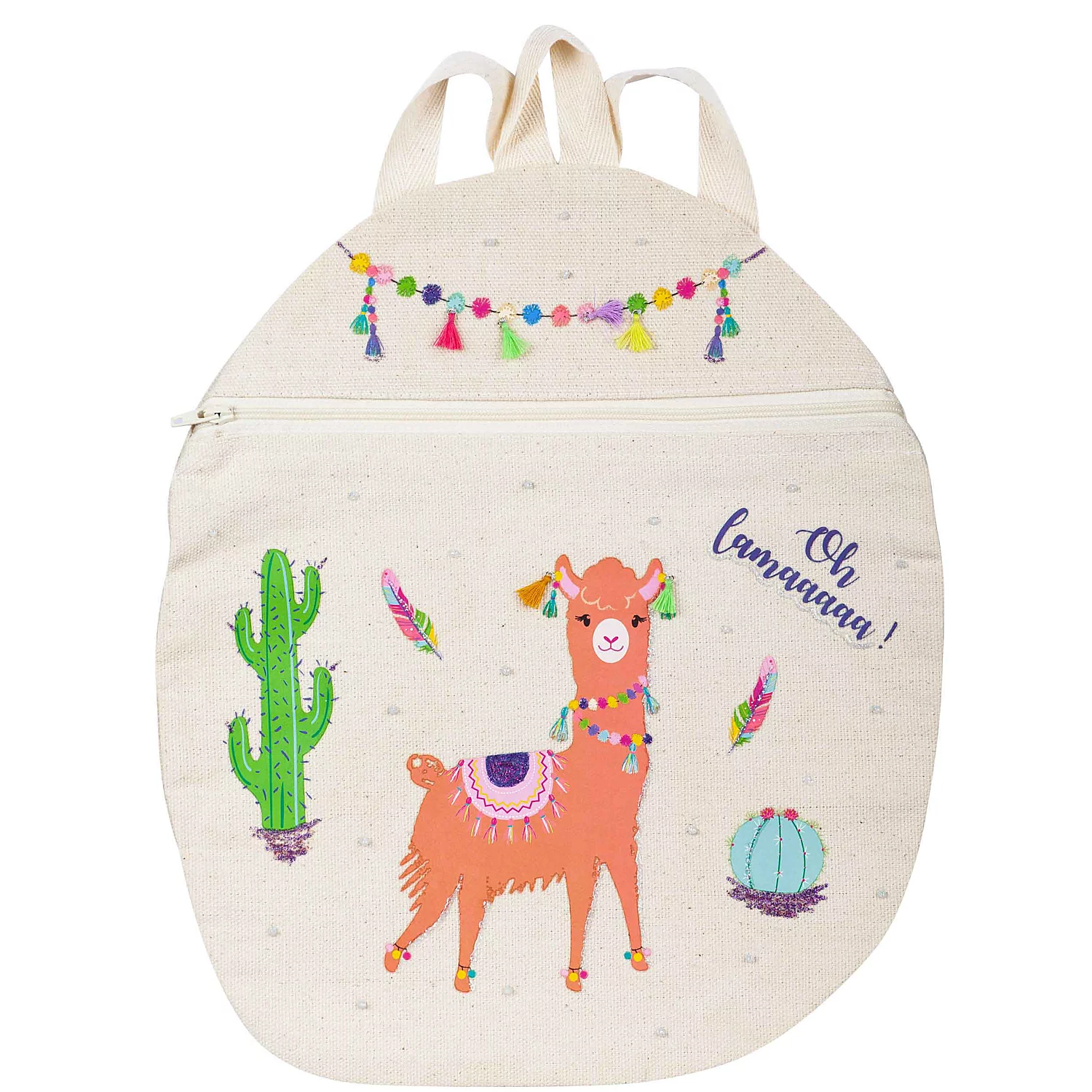 buttinette Kinderrucksack, natur, 26 x 31 cm