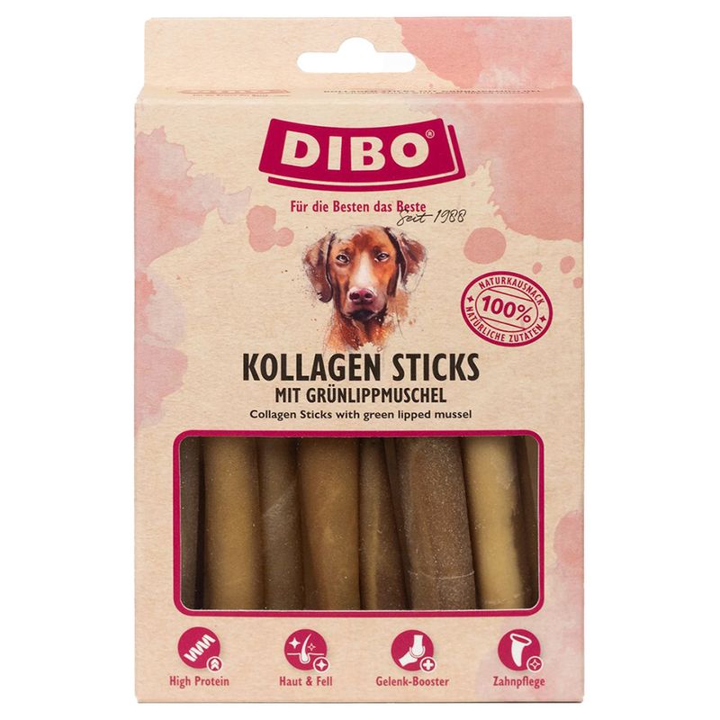 DIBO Kollagen Sticks mit Grünlippmuschel