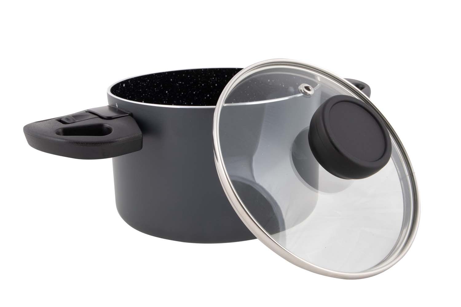 Bo-Camp Twist Compact 2-teiliges Kochgeschirr-Set