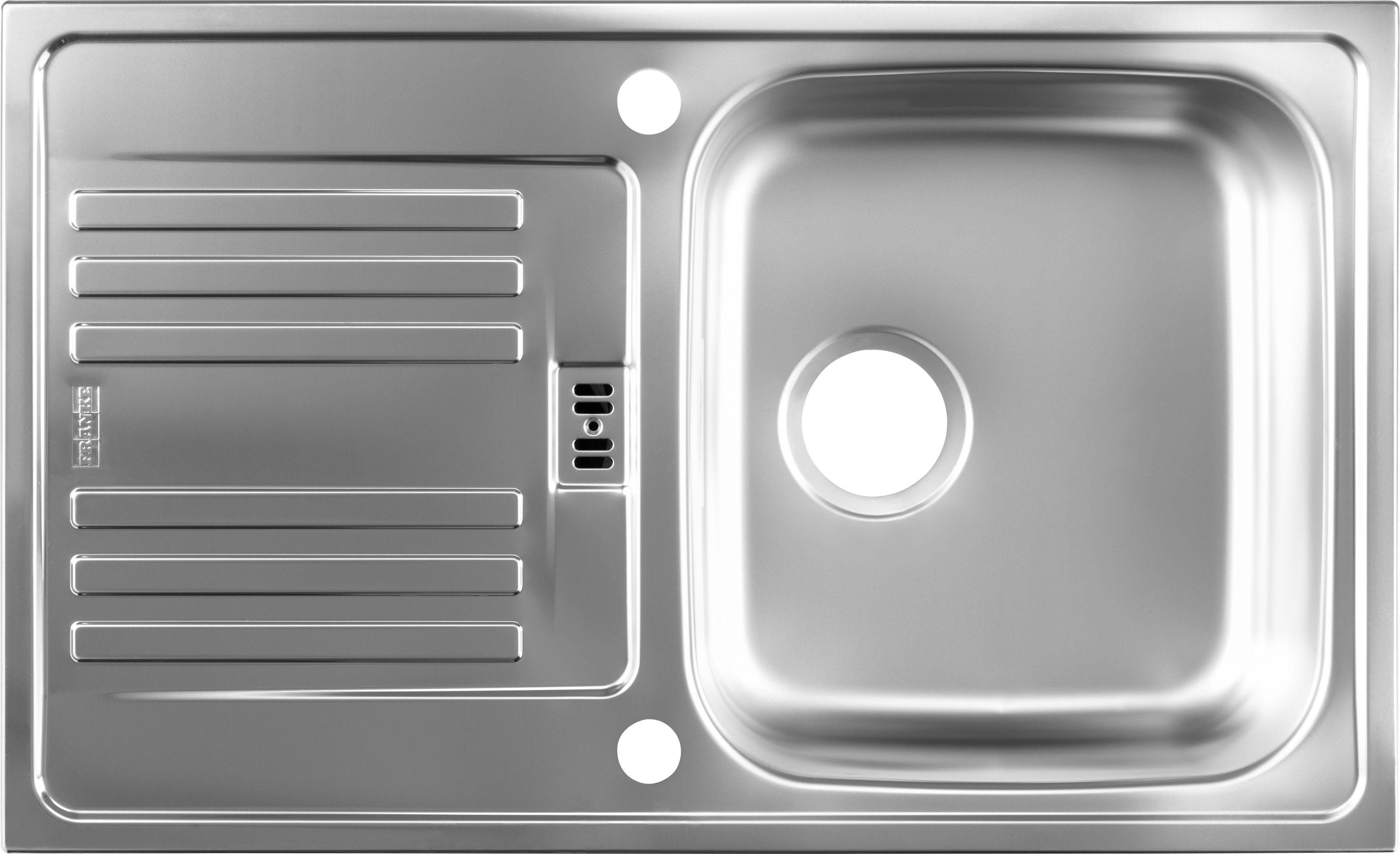 HELD MÖBEL Küchenzeile Kehl, mit E-Geräten, Breite 330 cm, inkl. Kühlschrank und Geschirrspüler