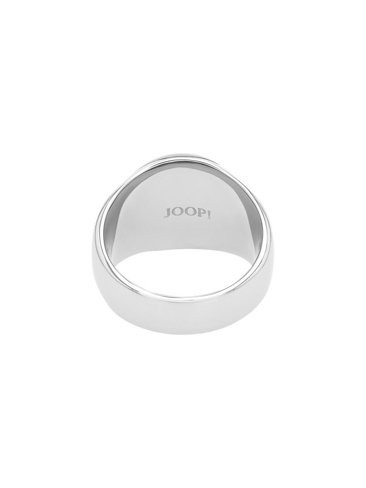 JOOP! Ring Edelstahl, IP Grau in Silber günstig kaufen