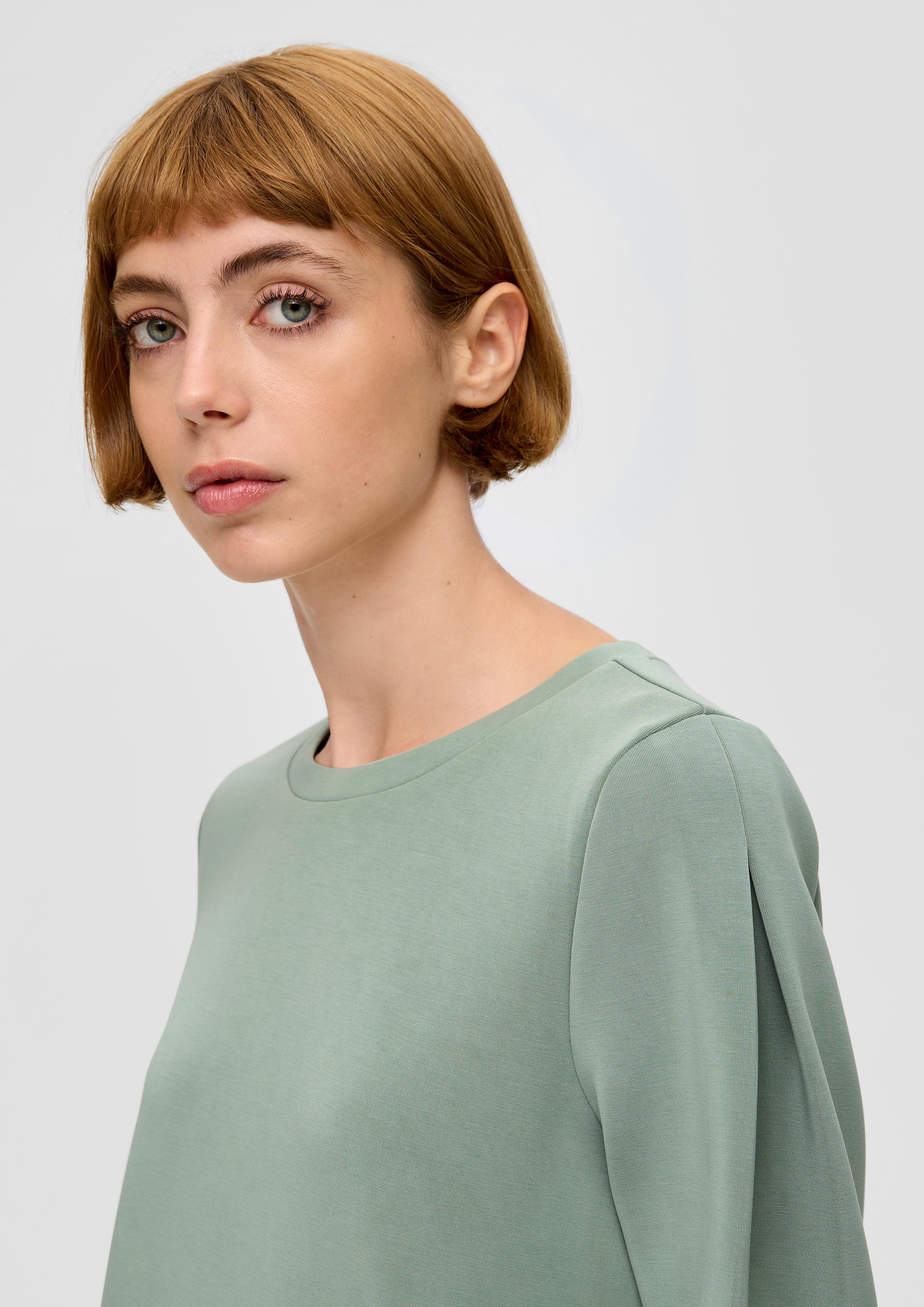 Scuba-Sweatshirt mit Falte  2136551-7210