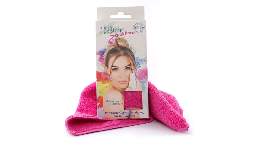 Micro Peeling Sensation Gesichtsreinigungstuch Micro Peeling - pink