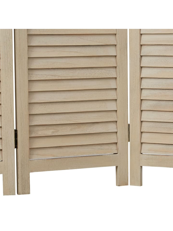 Homestyle4u 3-tlg. Paravent in Braun 120x170 günstig kaufen onesize
