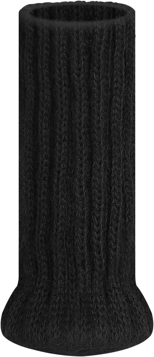 Woltu Stuhlsocke, (32 St), Möbelsocken mit Filzunterlage, hochelastisch, Schwarz