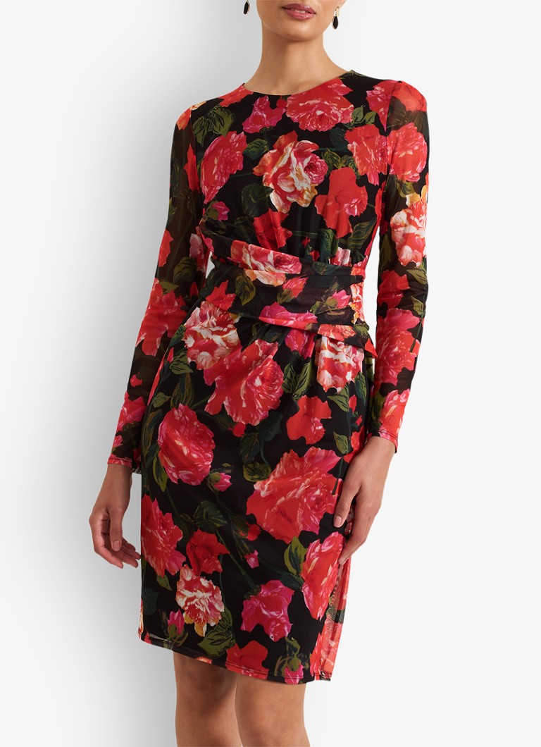 Phase Eight Roshni mini dress with floral print