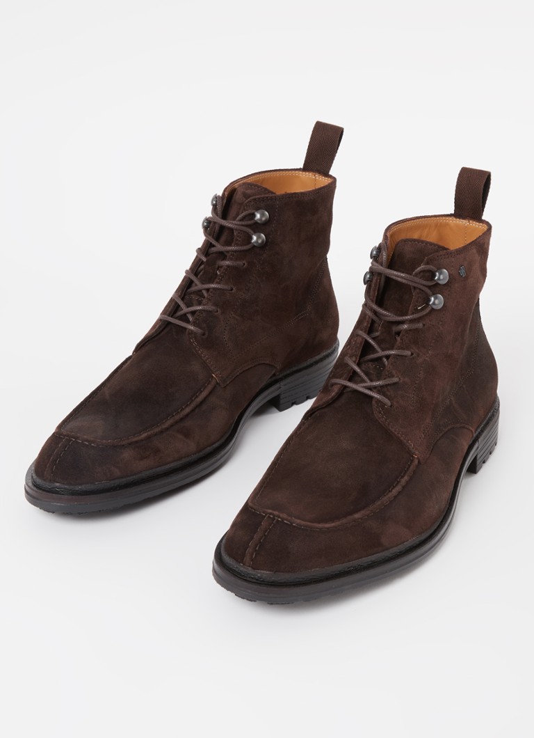 Floris van Bommel Tanda 02.00 suede lace-up boot