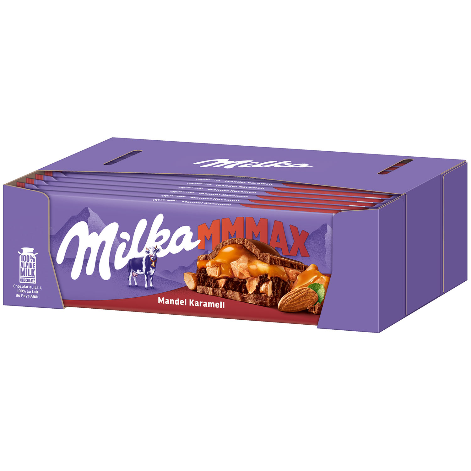Milka Mmmax Mandel Karamell 300g