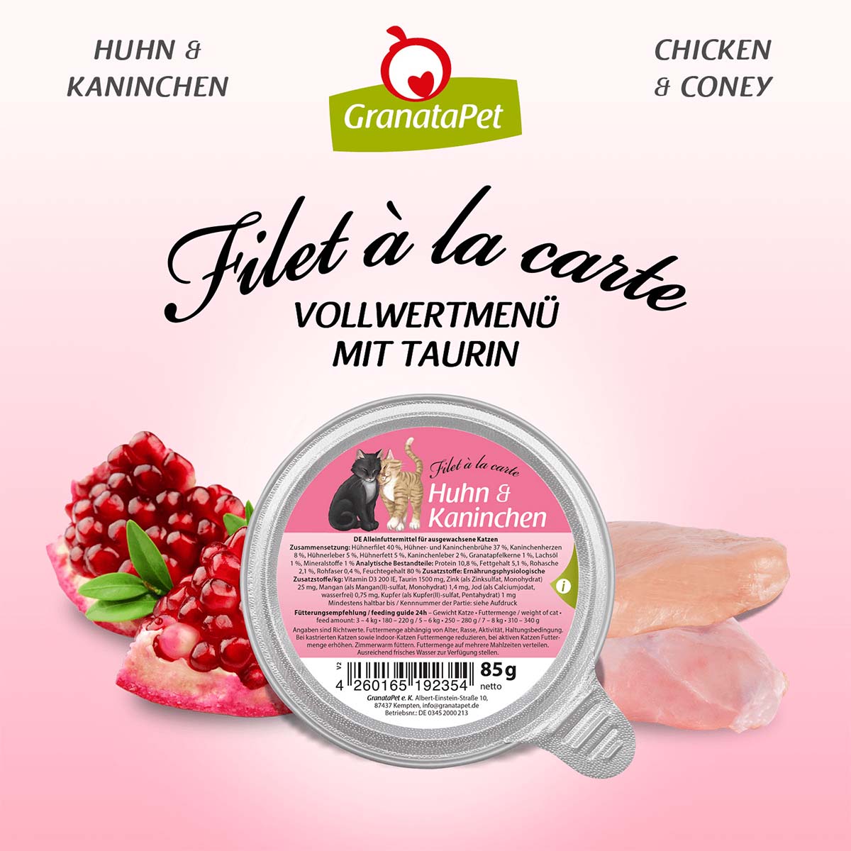 GranataPet Filet à la carte Huhn & Kaninchen kaufen