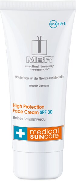 MBR Mbr Medical Sun Care High Protection Face Cream SPF 30 Sonnencreme