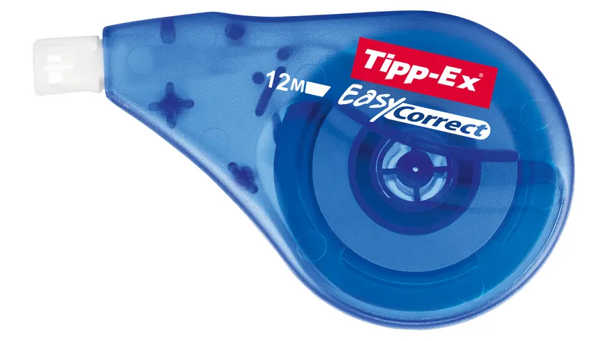 Tipp-Ex Easy Correct Korrekturroller - 12 m x 4,2 mm, 1er Pack 12 m