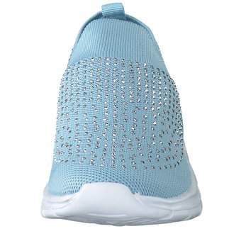 Barbarella Slip On Sneaker in blau