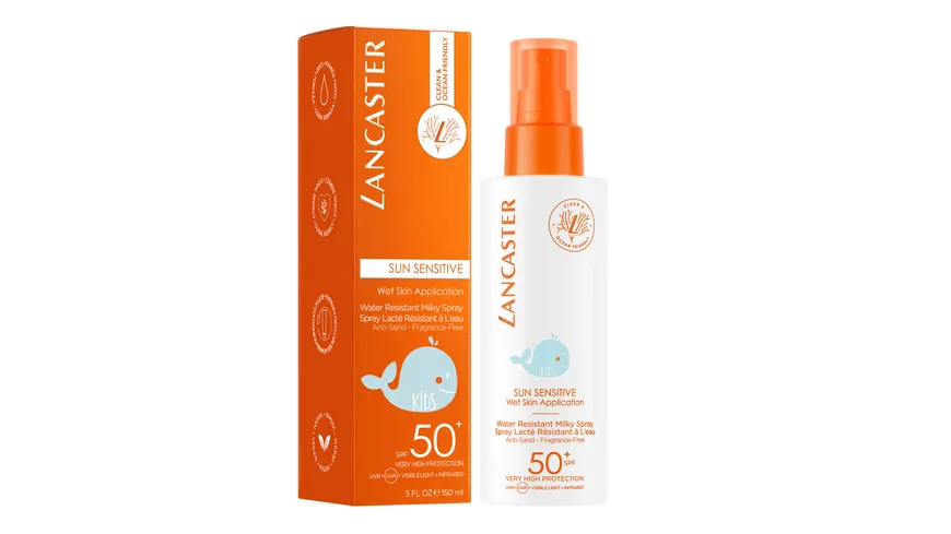 LANCASTER Clean Sun Sensitive Kids Milky Spray SPF 50 150 ml