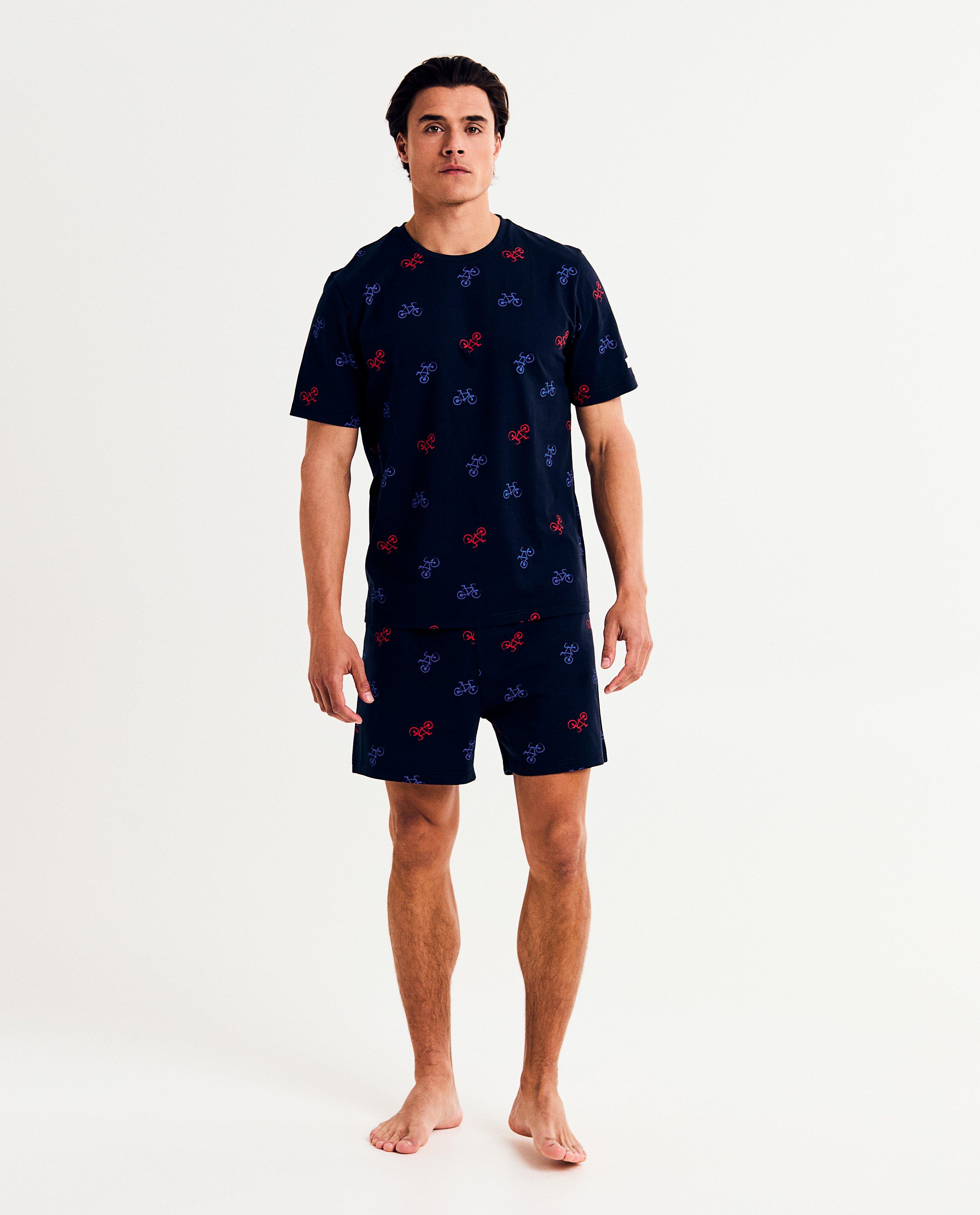 Baptiste Biopamut pizsama, unisex, XS-XXXL sötétkék