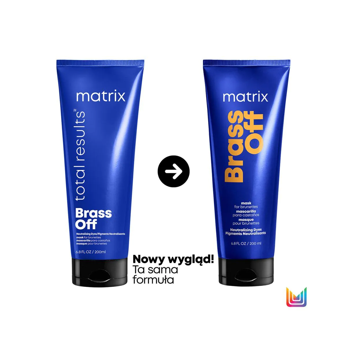 Matrix Total Results Brass Off Hair Mask Neutraliserende Kobbertoner