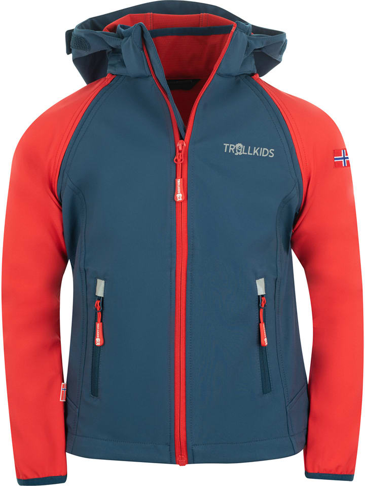 Trollkids Zipp-Off-Softshelljacke 