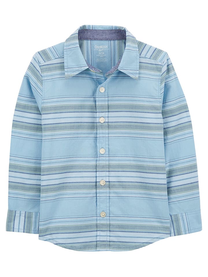 OshKosh Hemd in Hellblau günstig kaufen