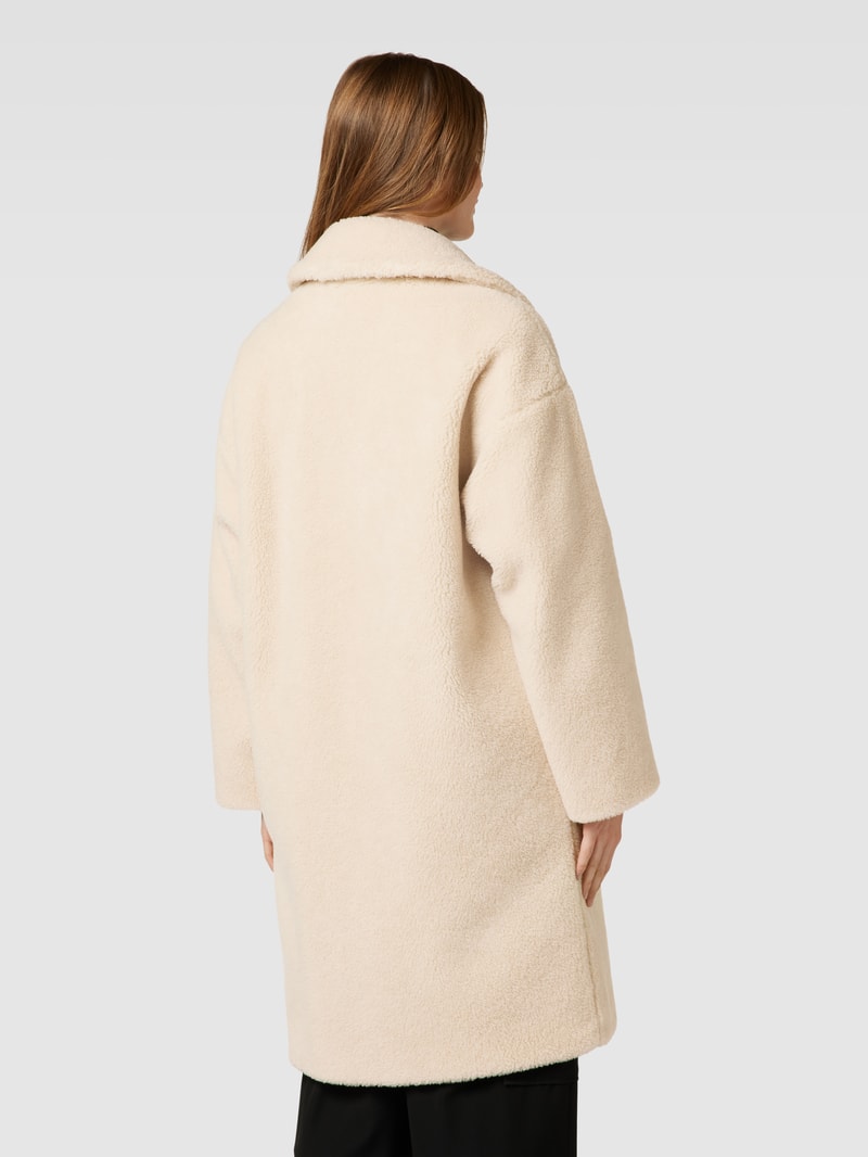 Mantel mit überschnittenen Schultern Modell 'VEBER' in beige
