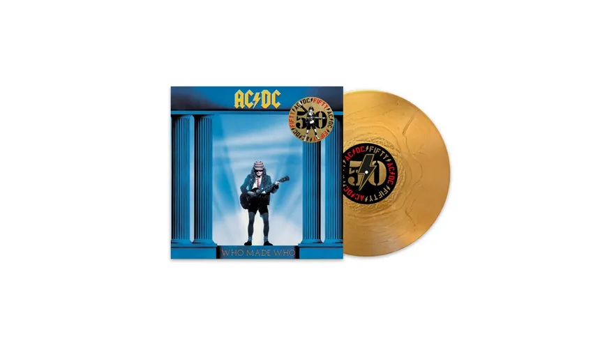 Who Made Who/gold vinyl