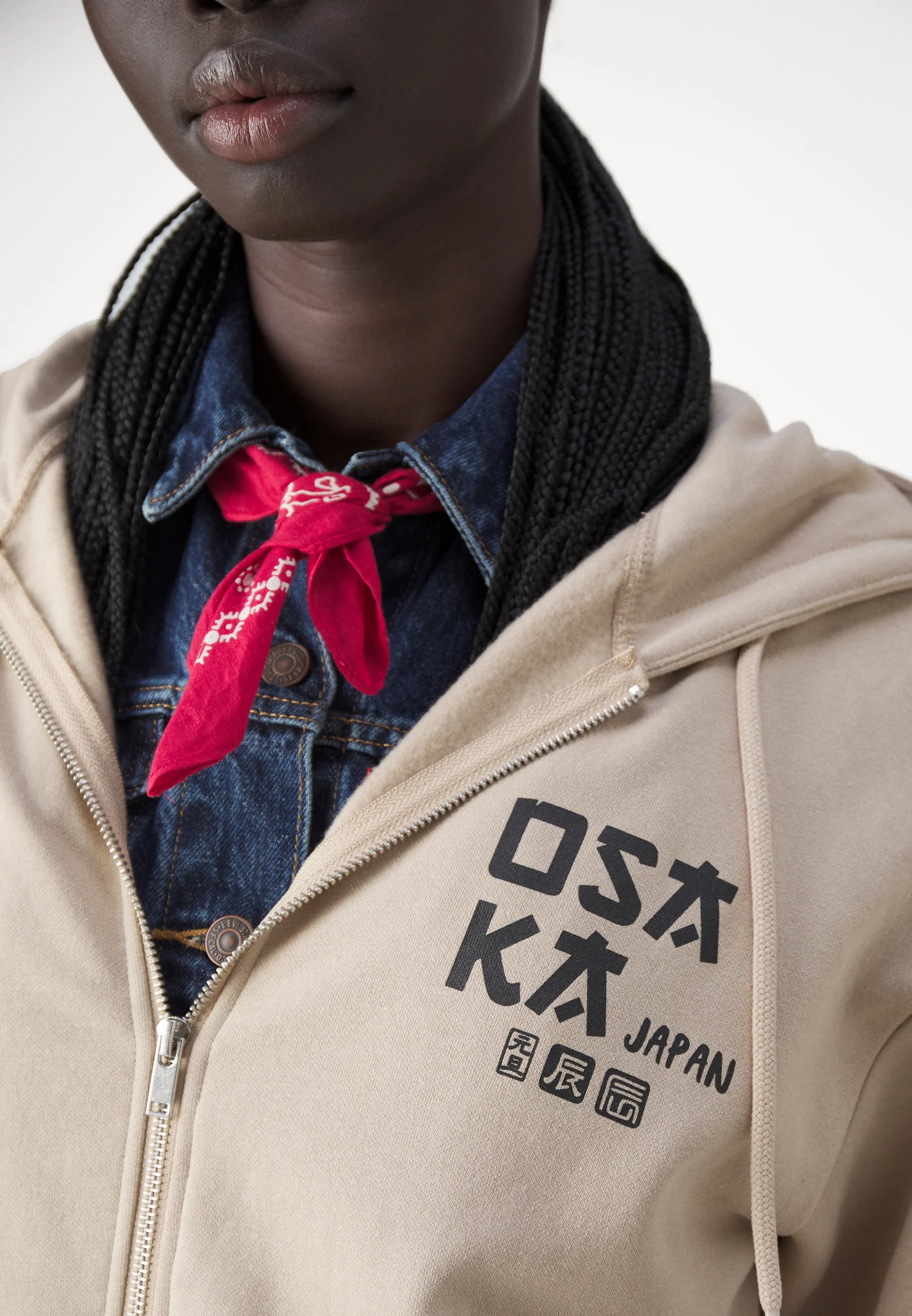 Jack & Jones JORDRAGONIA ZIP HOOD UNISEX - Sudadera con cremallera