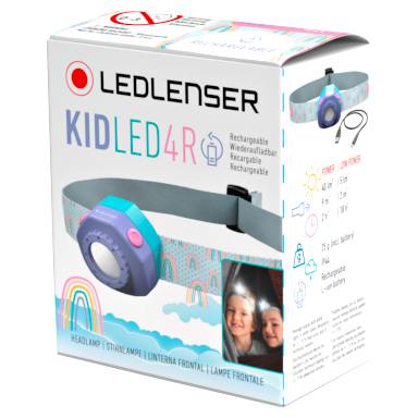 Led Lenser Kopflampe Kidled4R (lila)