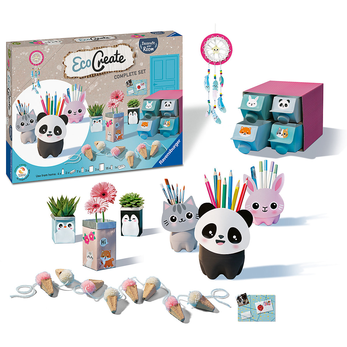 EcoCreate Maxi Upcycling-Set - Decorate your Room