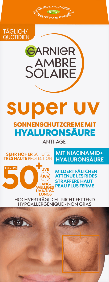 Sonnencreme Gesicht super UV Anti-Age, LSF 50, 50 ml