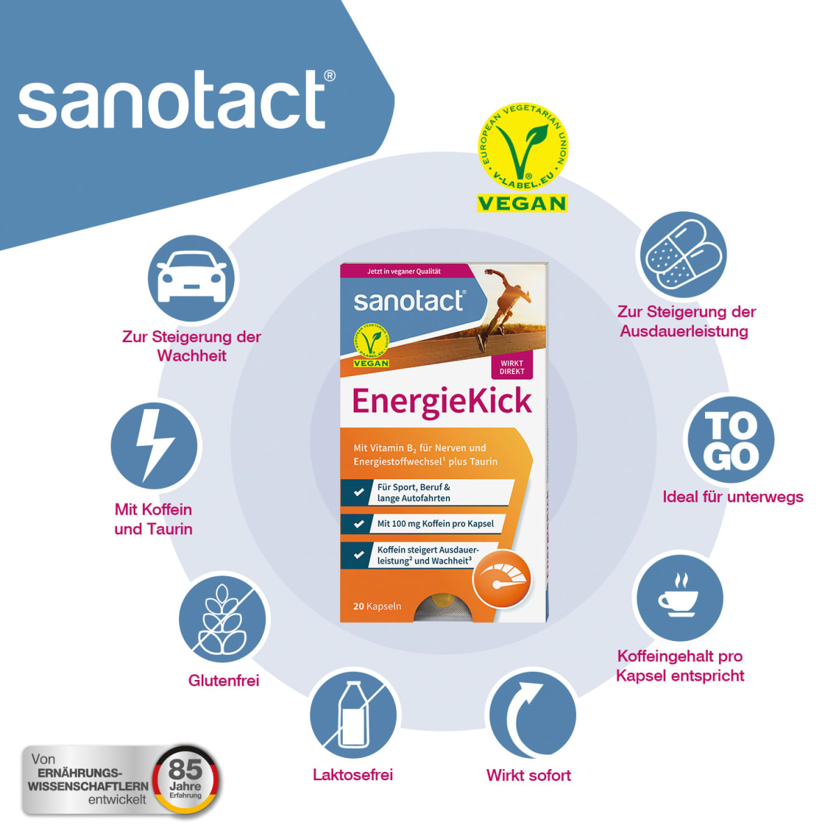 EnergieKick Kapseln 20 St, 14 g