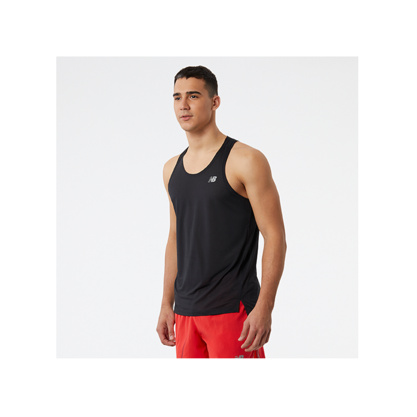 New Balance Accelerate Singlet Running Schwarz FBK