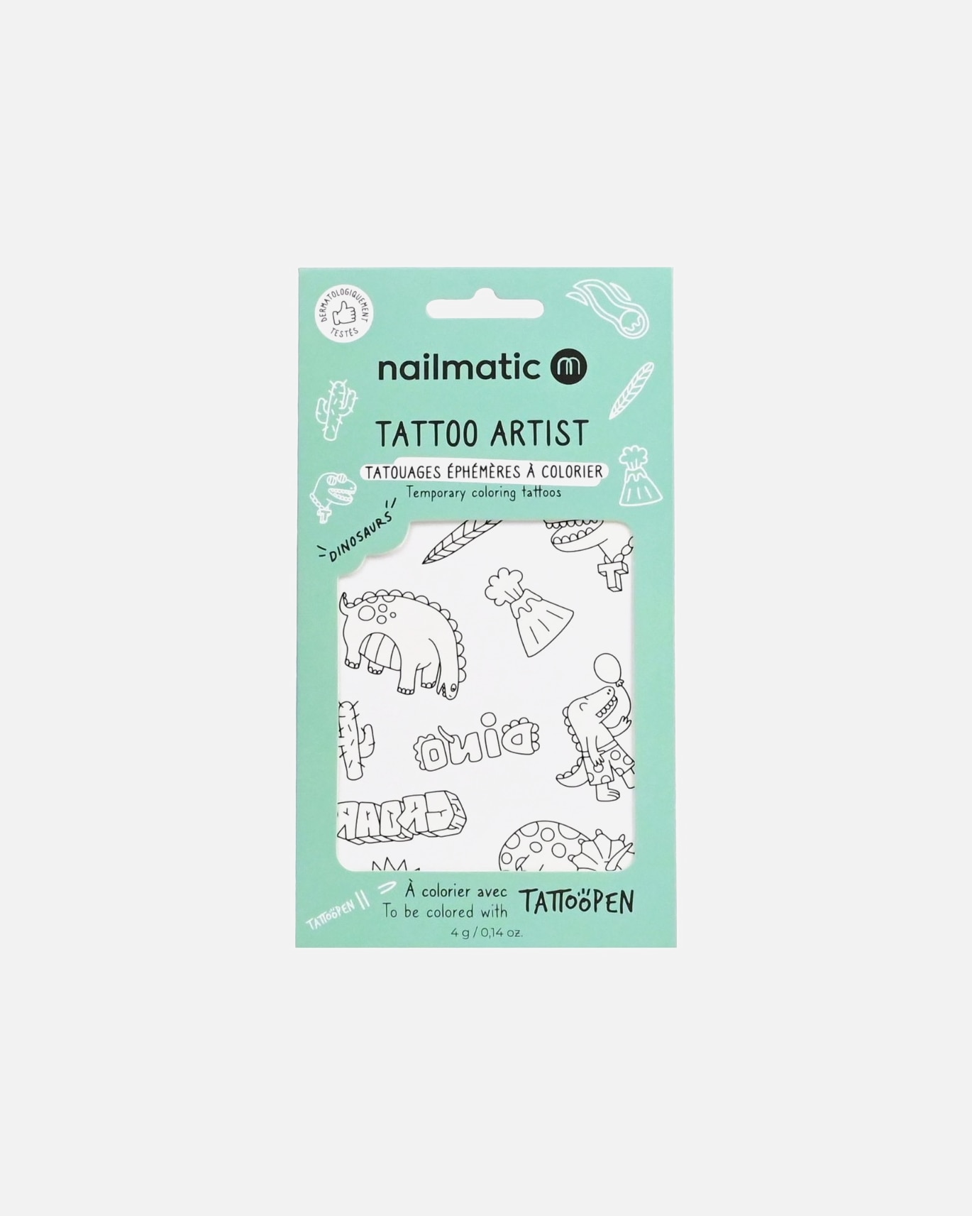 Pobarvanka Nailmatic - dinozavri