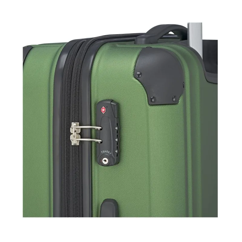 Travelite City Trolley mit 4 Rollen L 77cm EXP 113 Liter - Grün