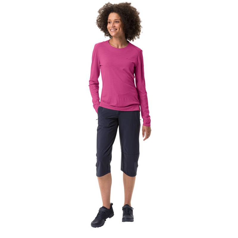 VAUDE Women's Yaras LS Wool Shirt T-Shirt Damen