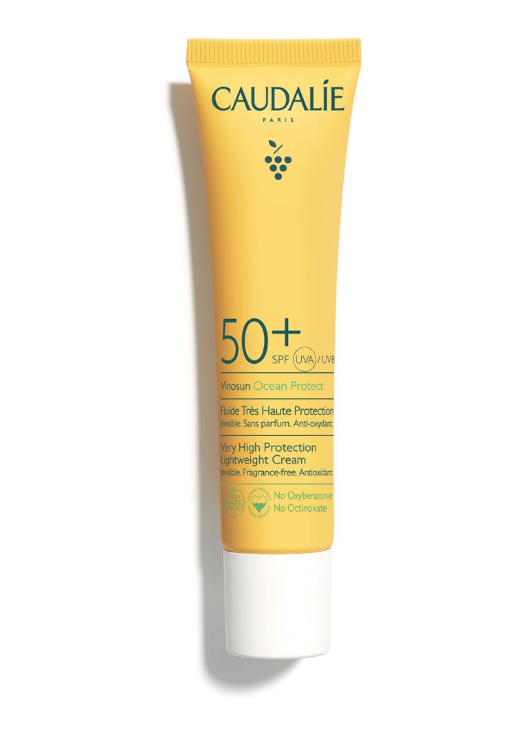 Caudalie Vinosun Ocean Protect erittäin tehokas kevyt aurinkovoide SPF 50 - kasvoille