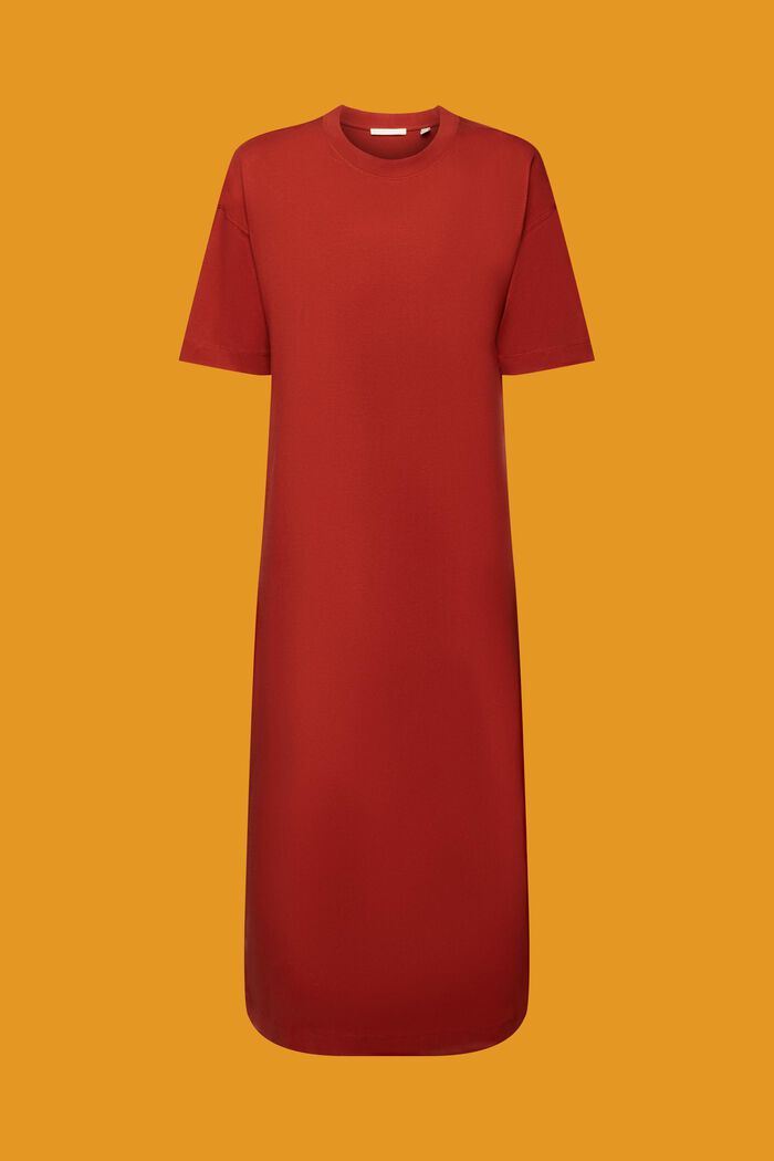 T-Shirt-Kleid in Midilänge