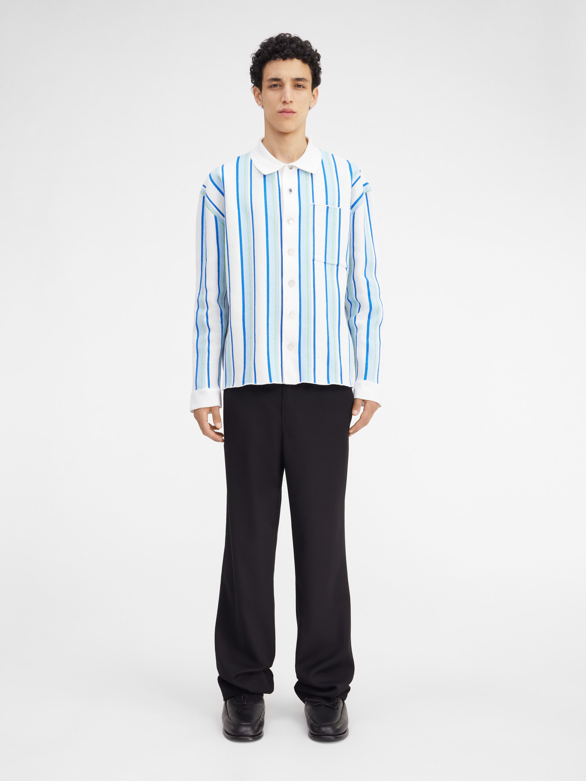 La chemise maille Polo