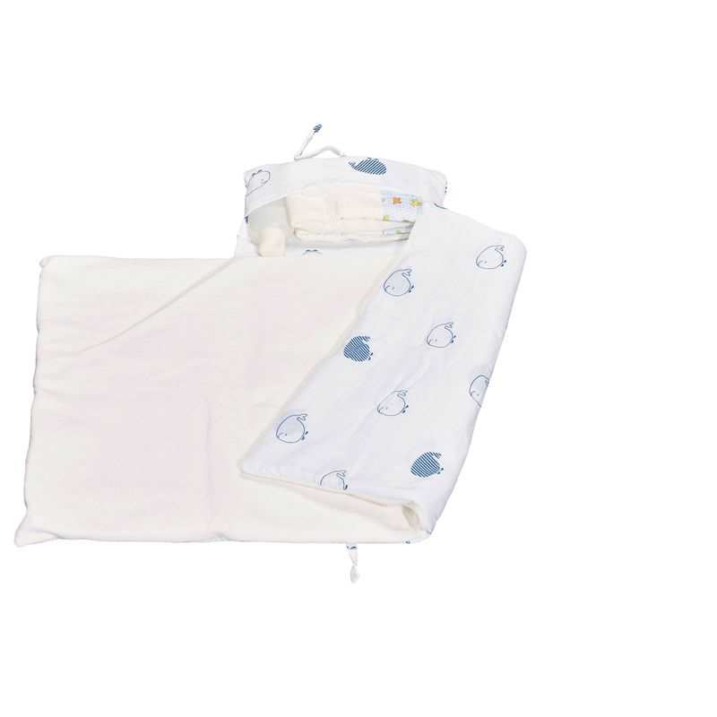 Matelas à langer nomade Blue baleine