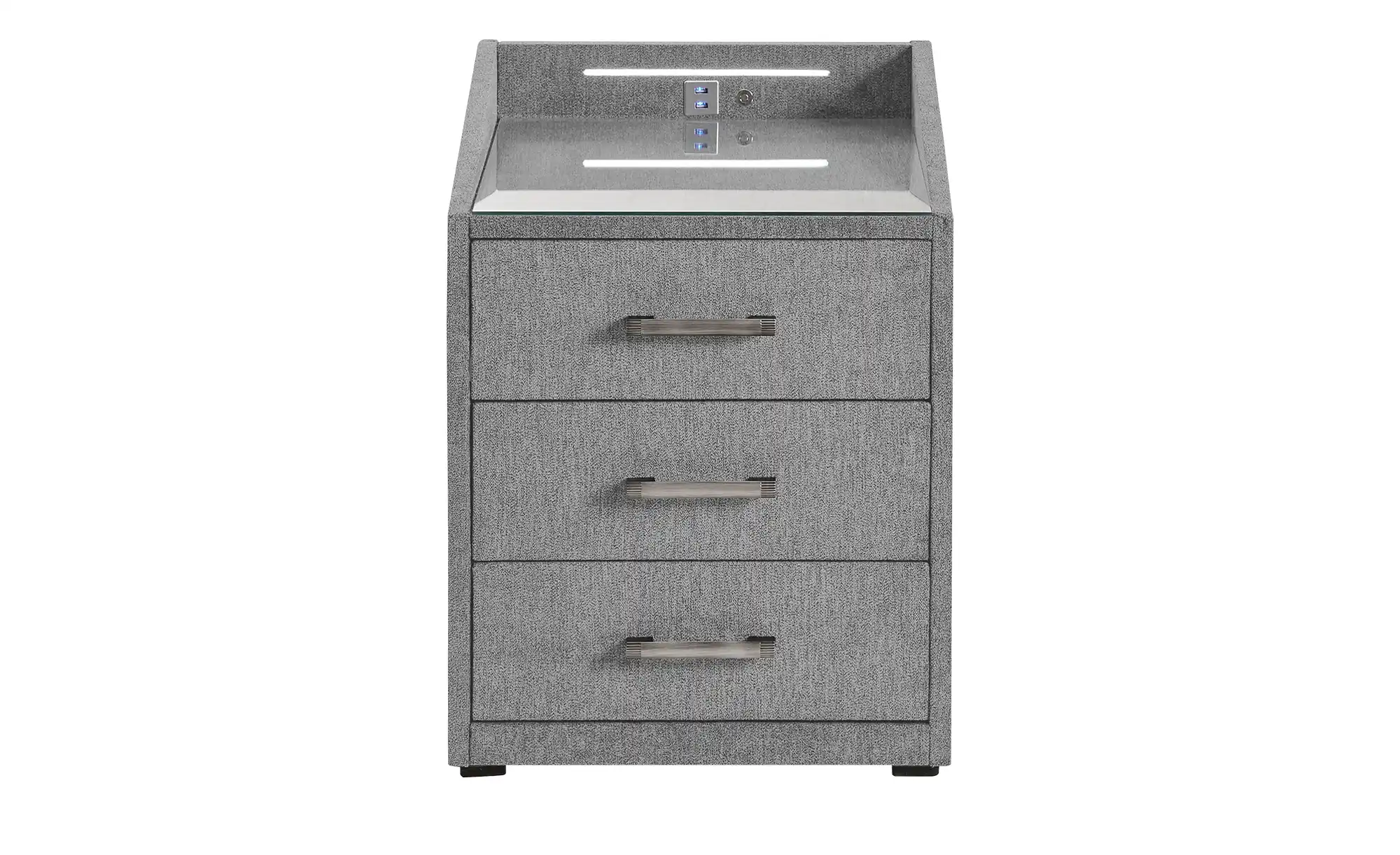 Kollektion Kraft Nachtkonsole mit LED-Beleuchtung und USB-Anschluss