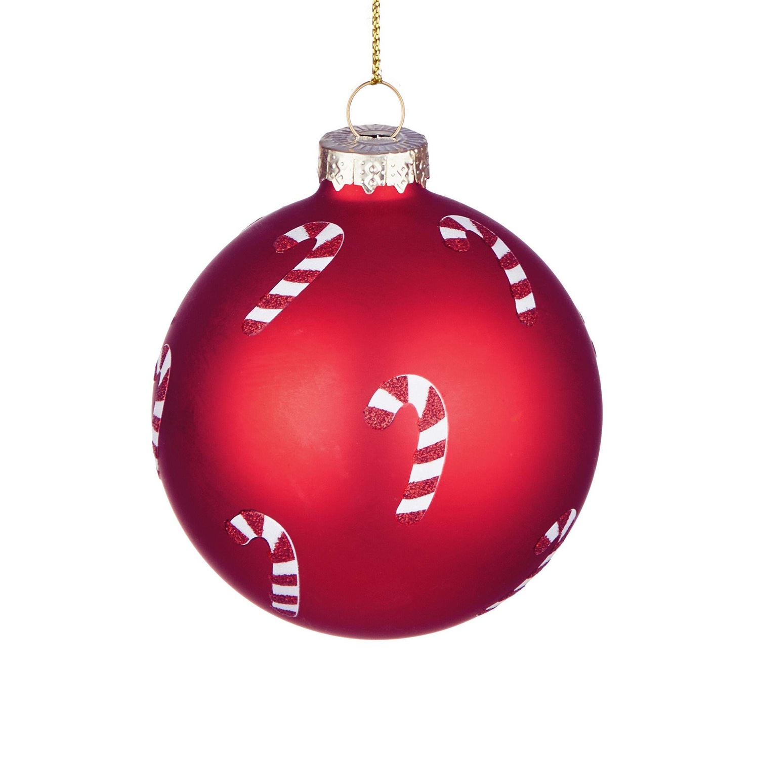 HANG ON Kugel Candy Cane Ø8cm
