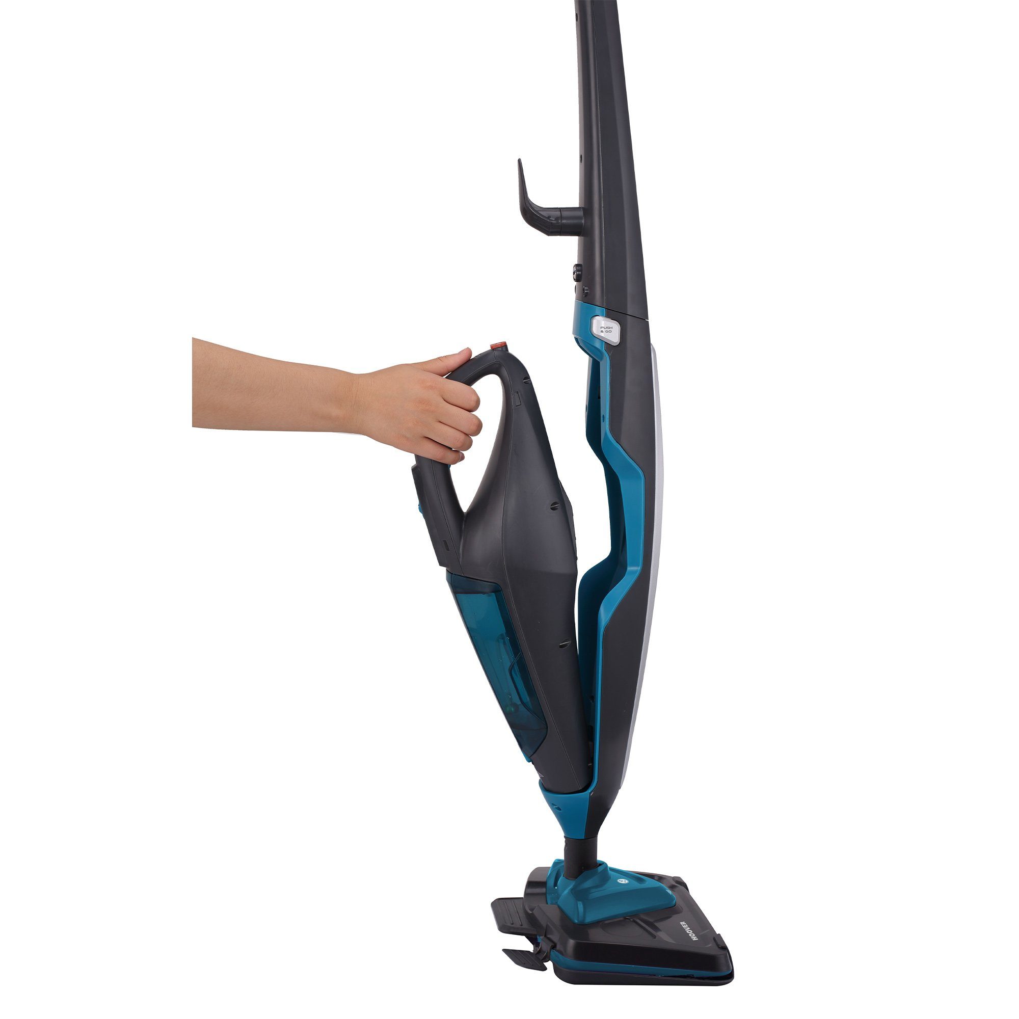 Hoover Dampfreiniger CA2IN1D 011, 1700,00 W, 2in1 Dampfreiniger, Teppichgleiter, Reinigung aller Böden