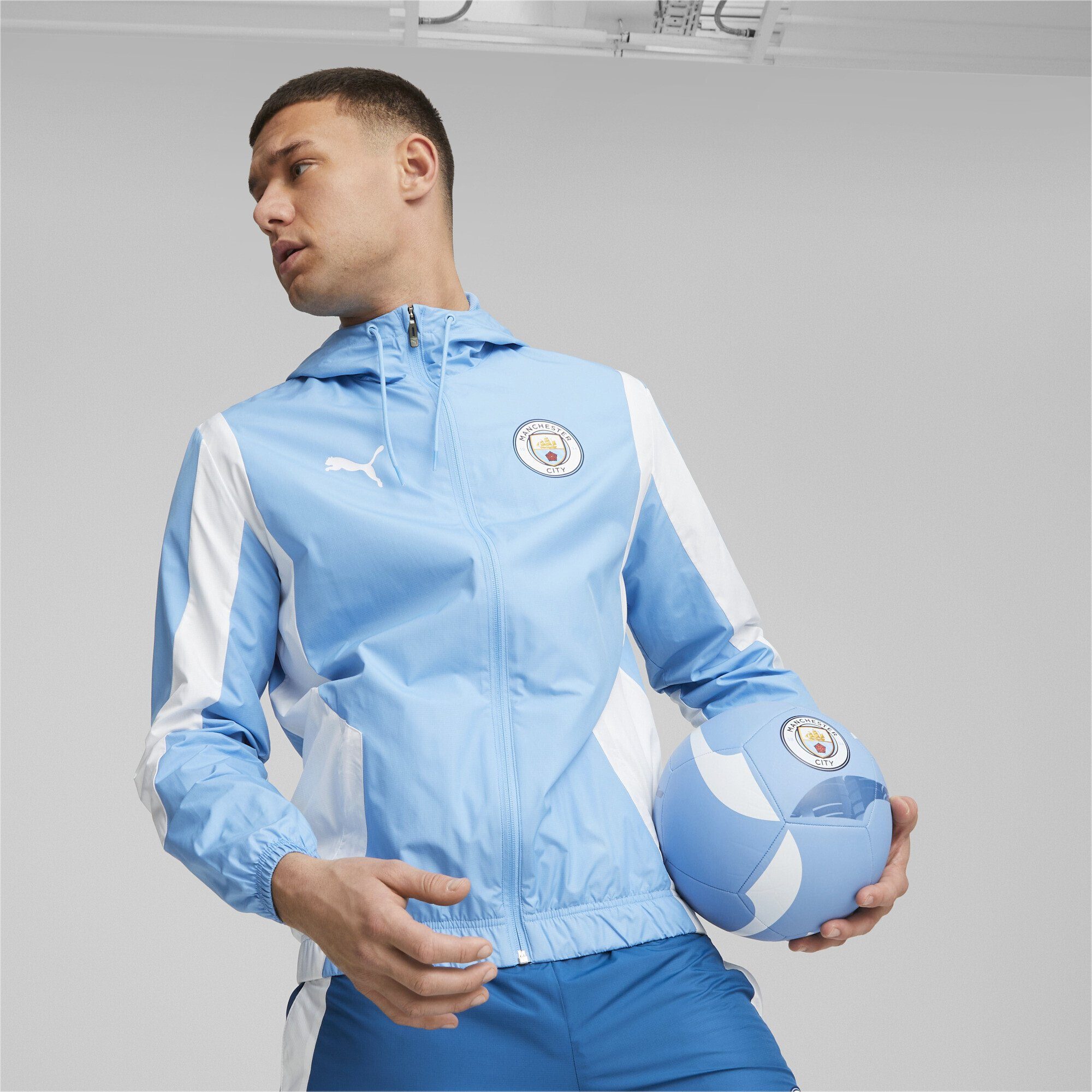 PUMA Trainingsjacke Manchester City F.C. Prematch Anthem Jacke Herren