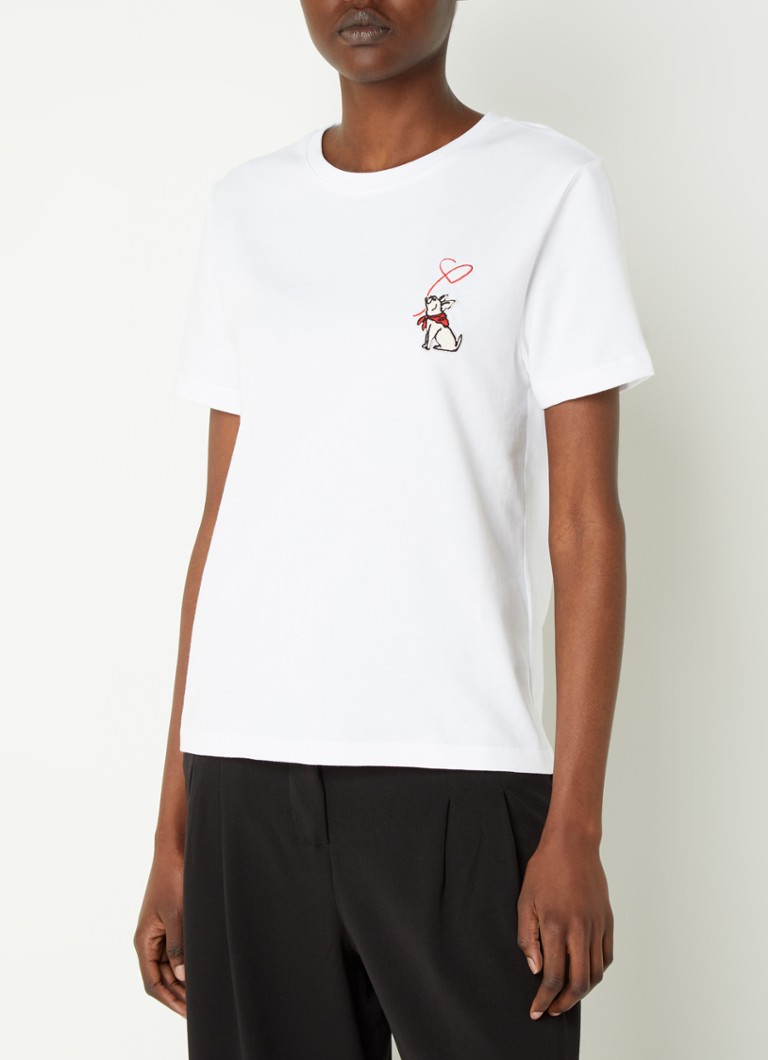 T-shirt Claudie Pierlot Totouni con ricamo