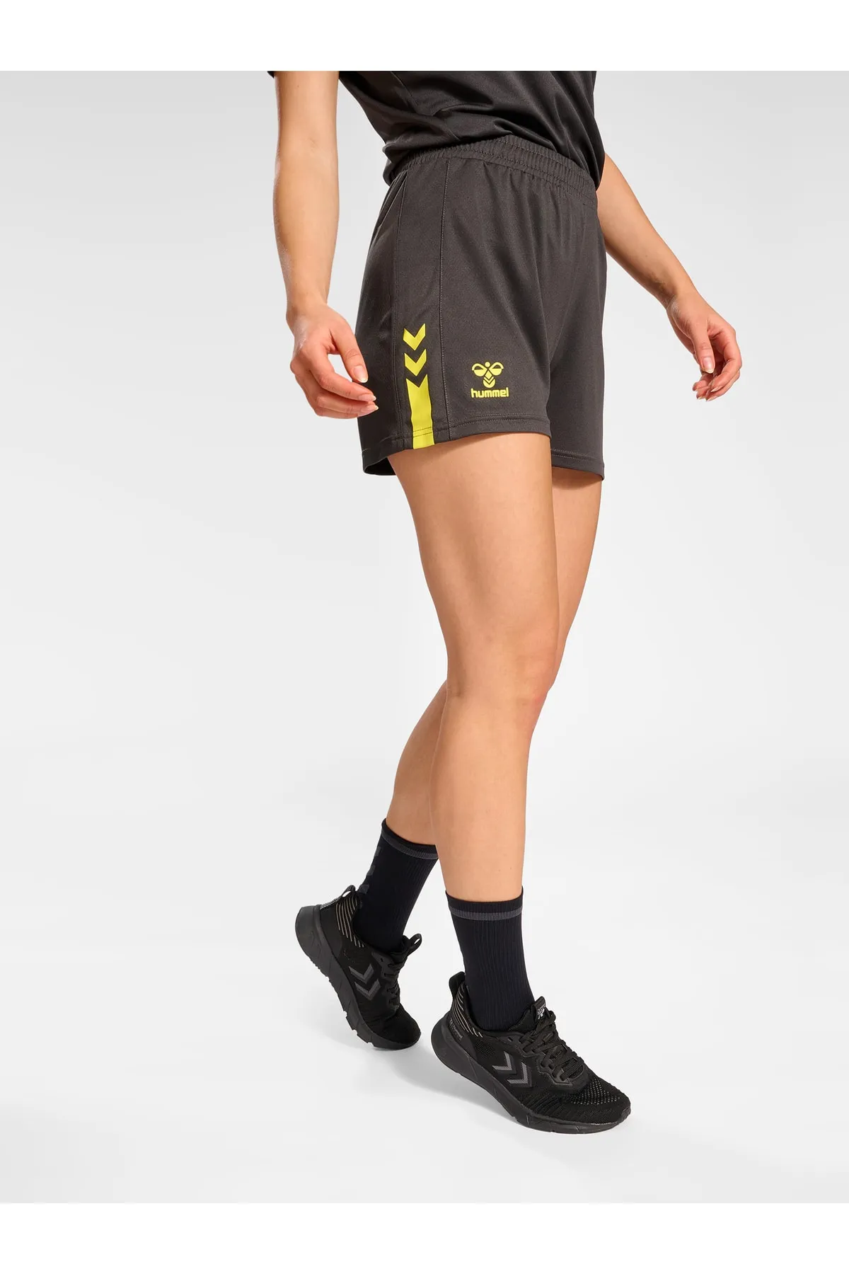hummel  Kurze Sporthose - Schwarz - Mittlerer Bund
