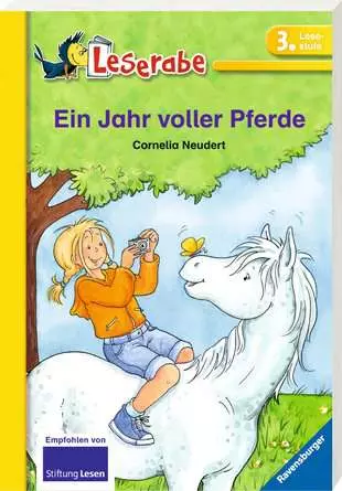 Leserabe - 3. Lesestufe: Ein Jahr voller Pferde