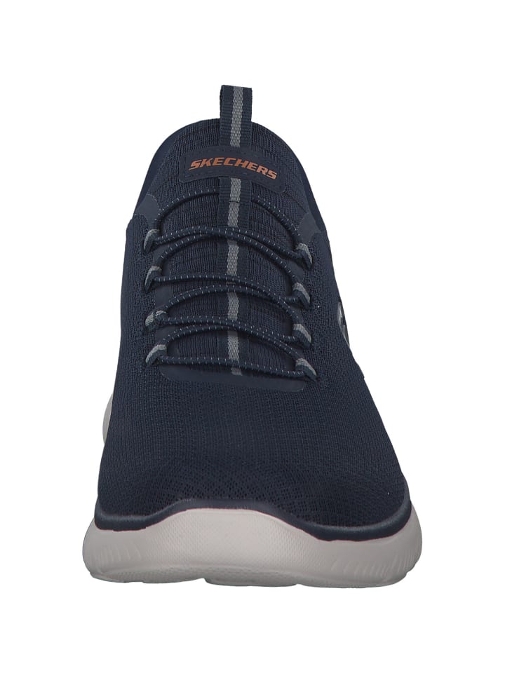 Skechers Slip-On-Sneaker in Blau günstig kaufen